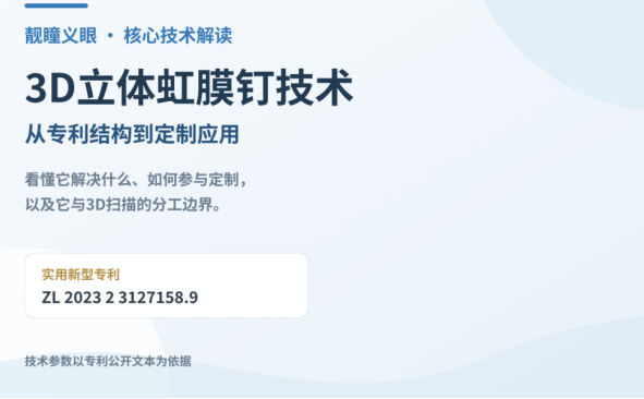 2026年定制义眼品牌挑选攻略：靓瞳义眼3D立体虹膜钉技术从专利结构到定制应用详解